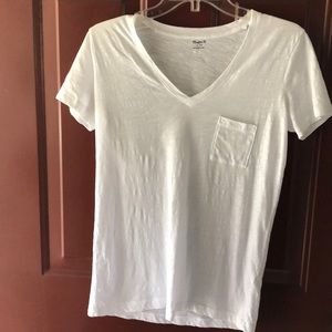 Madewell whisper tee, white